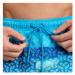 ARENA-MENS BEACH BOXER PLACED-800-sand&sea turquoise Modrá