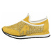 RIEKER Slip on boty žlutá / bílá / průhledná