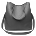 Šedý praktický dámský kabelkový set 4v1 Pammy Lulu Bags