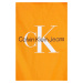 Dětská bunda Calvin Klein Jeans oranžová barva