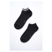 Dagi Black Men's 2-Piece Booties Socks
