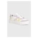 Kožené sneakers boty Lacoste L002 Evo Contrasted Accent Leather bílá barva, 47SFA0051