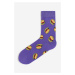 H & M - Vzorované ponožky - fialová