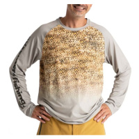 ADVENTER & FISHING UV T-SHIRT Pánské funkční UV tričko, šedá, velikost