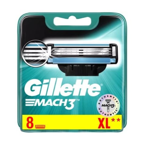 Gillette Náhradní hlavice Gillette Mach3 12 ks