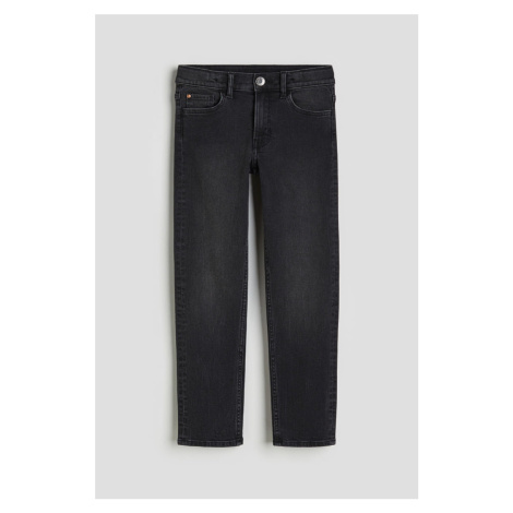 H & M - Comfort Stretch Slim Fit Jeans - šedá H&M