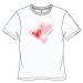 converse RADIATING LOVE SS SLIM GRAPHIC TEE 2 Dámské tričko US 10025495-A01