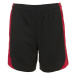 SOĽS Olimpico Kids Dětské sportovní kraťasy SL01720 Black / Red