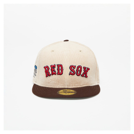 New Era Boston Red Sox 59FIFTY Fall Cord Fitted Cap Brown