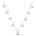 OLIVIE Stříbrný náhrdelník KAPKY 4780