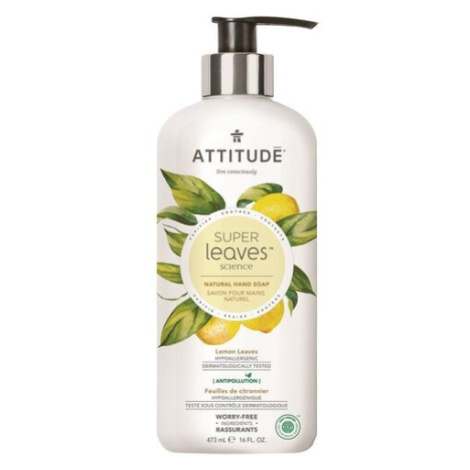 Attitude Přírodní mýdlo na ruce Super leaves s detoxikačním účinkem - citrusové listy 473 ml