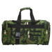No Label Zelená vojenská cestovní taška "Soldier" - M (35l)