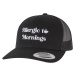 Kšiltovka Alergic To Mornings Retro Trucker černý