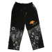 Chlapecké softshellové kalhoty - NEVEREST FT6281cc, černo-zelená Barva: Černá