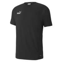 Puma TEAMFINAL CASUALS TEE Pánské triko, černá, velikost
