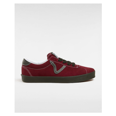 VANS Sport Low Suede Shoes Unisex Red, Size