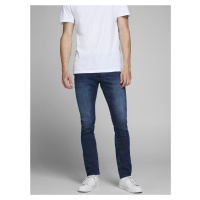 Modré slim fit džíny Jack & Jones Glenn