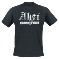 Rammstein Ahoi Tričko černá