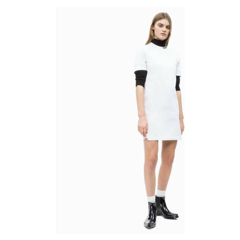 Calvin Klein dámské bílé bavlněné šaty