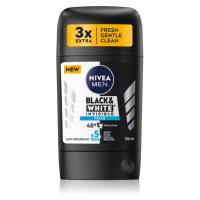 Nivea Men Black & White Invisible Fresh tuhý antiperspirant pro muže 50 ml