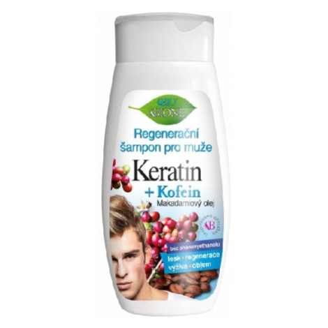 BIO BIONE Keratin + Kofein Regenerační šampon pro muže 260 ml Bione Cosmetics