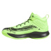 adidas CROSS EM UP 5 K WIDE Chlapecká basketbalová obuv, zelená, velikost 37 1/3