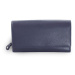 Modrá dámská kožená psaníčková peněženka Imogen Arwel