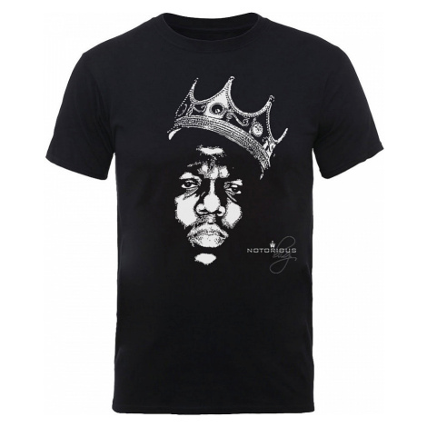 Notorious B.I.G. tričko, Crown Face, pánské RockOff