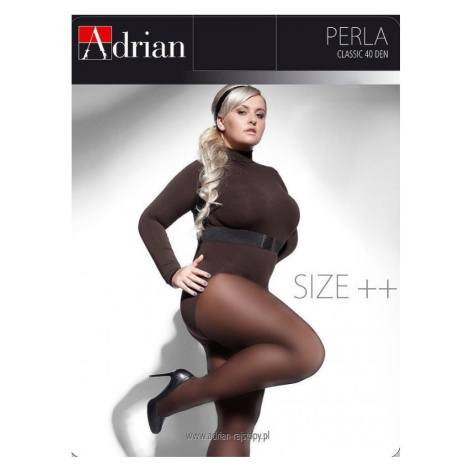 Adrian Perla Size++ 40 den 7XL-8XXL punčochové kalhoty