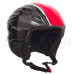 Lyžařská helma TecnoPro Star Jr - černá/červená 52 cm