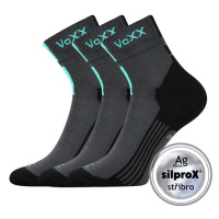 VOXX® ponožky Mostan silproX tm.šedá 3 pár 110691