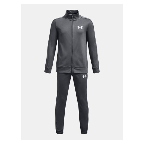 Under Armour Souprava UA Knit Track Suit-GRY - Kluci