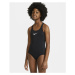 Dívčí plavecké jednodílné plavky NIKE SWIM RACERBACK ONE PIECE BLACK