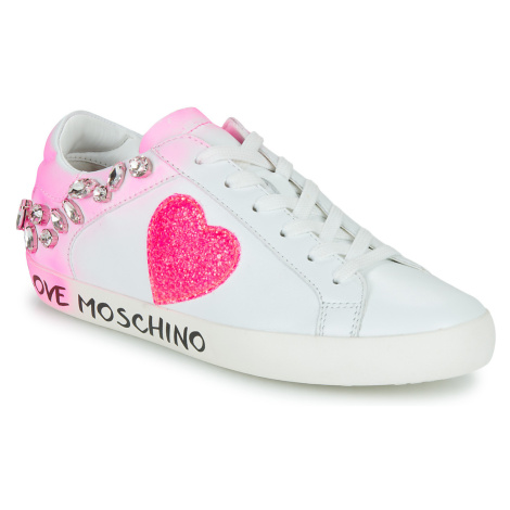Love Moschino FREE LOVE Růžová