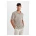 DEFACTO Regular Fit Short Sleeve Knitted Polo Shirt