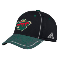 Minnesota Wild čepice baseballová kšiltovka Adidas Alpha Flex