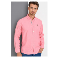 G674 DEWBERRY MEN'S SHIRT-PINK