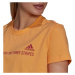 Koszulka adidas Gradient Logo Cropped W GM5579