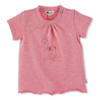 Sterntaler tričko s krátkým rukávem Lotte růžová melange