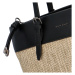 Letní dámská stylová kombinovaná kabelka Garbie, černá