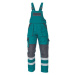 Cerva Max Winter Rflx Pánské zimní pracovní kalhoty s laclem 03020310 zelená/černá