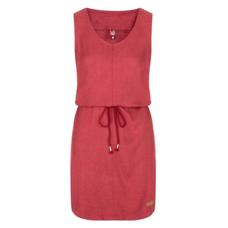 Loap NECLA Dámské šaty, červená, velikost