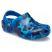 Dětské boty Crocs CLASSIC PRINTED modrá