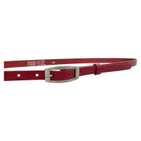 Penny Belts Dámský kožený opasek 15-2-93 red 110 cm