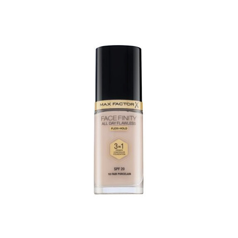 Max Factor All Day Flawless Flexi-Hold 3in1 Primer Concealer Foundation SPF20 10 make-up 30 ml