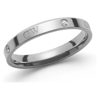 Daniel Wellington Originální ocelový prsten s krystaly Classic Lumine DW0040023 58 mm