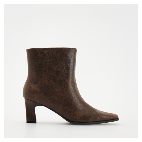 Reserved - Ladies` ankle boots - Vícebarevná