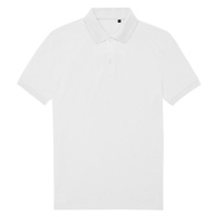 B&C Unisex polo triko PU428 White