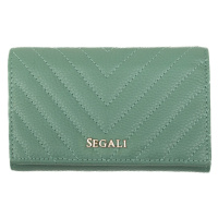 SEGALI Dámská kožená peněženka 50512 lt.green