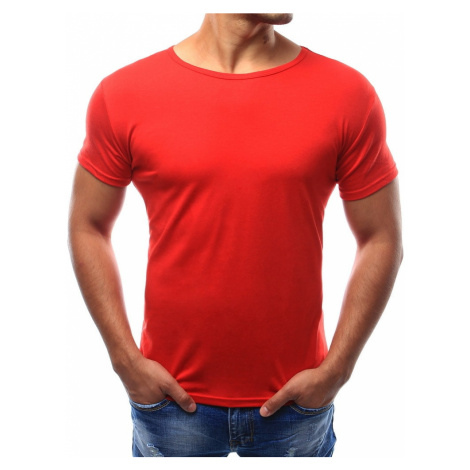 Buďchlap Červené jednoduché tričko